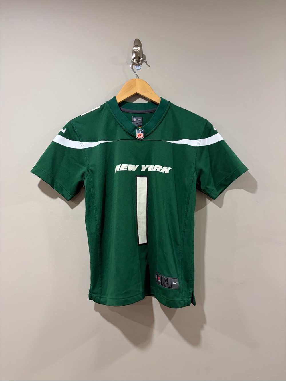 Nike New York Jets Sauce Gardner #1 NFL Jersey Youth Medium Green